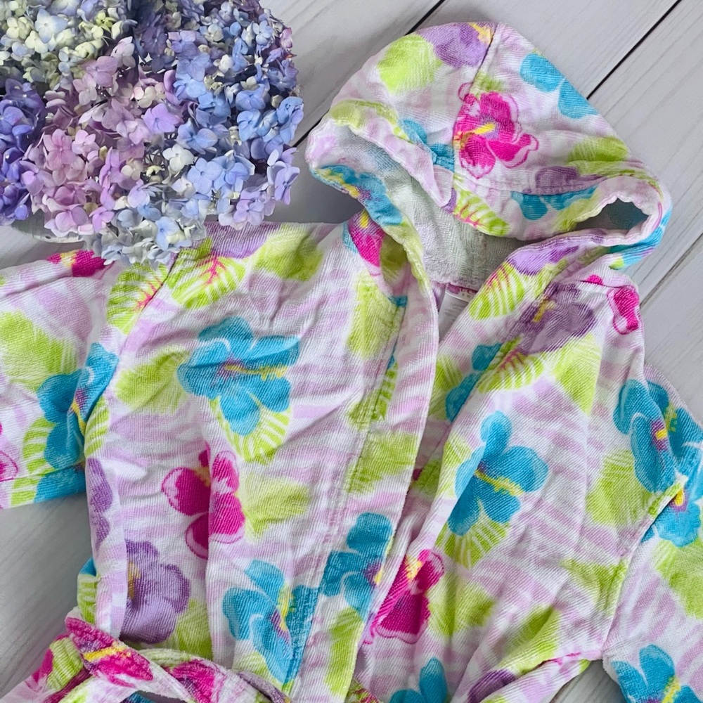 Terry Cloth Robe Size M - Picture 3 of 5